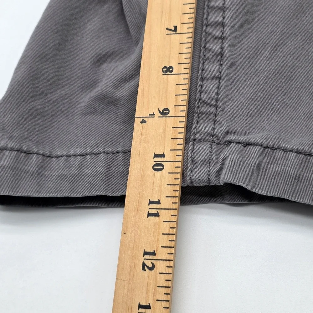 Signature by Levi Strauss Cargo Shorts Mens 36 Gray Cotton Twill Multi Pocket